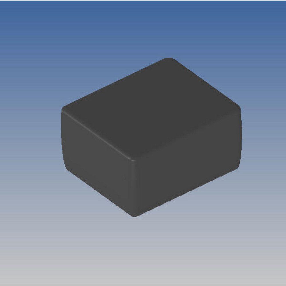 Teko Gehäusedeckel TEKO SR24-DB.9 Universal-Gehäuse 76 x 63.5 x 38.7 ABS Schwarz 1 St.
