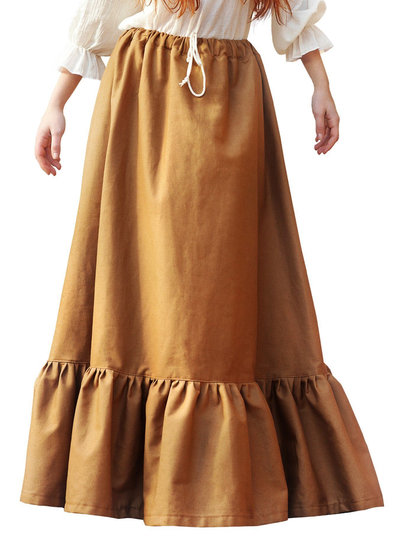 Limit Sport Kostüm Mittelalterlicher Rock braun, Authentische Beinkleider