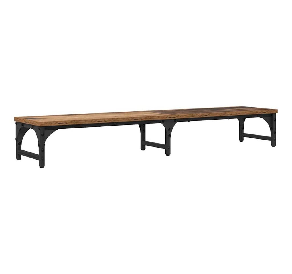 vidaXL Monitor-Halterung Monitor Halterung Altholz 105 x 23 x 15,5 cm Holzwerkstoff, (1-tlg)