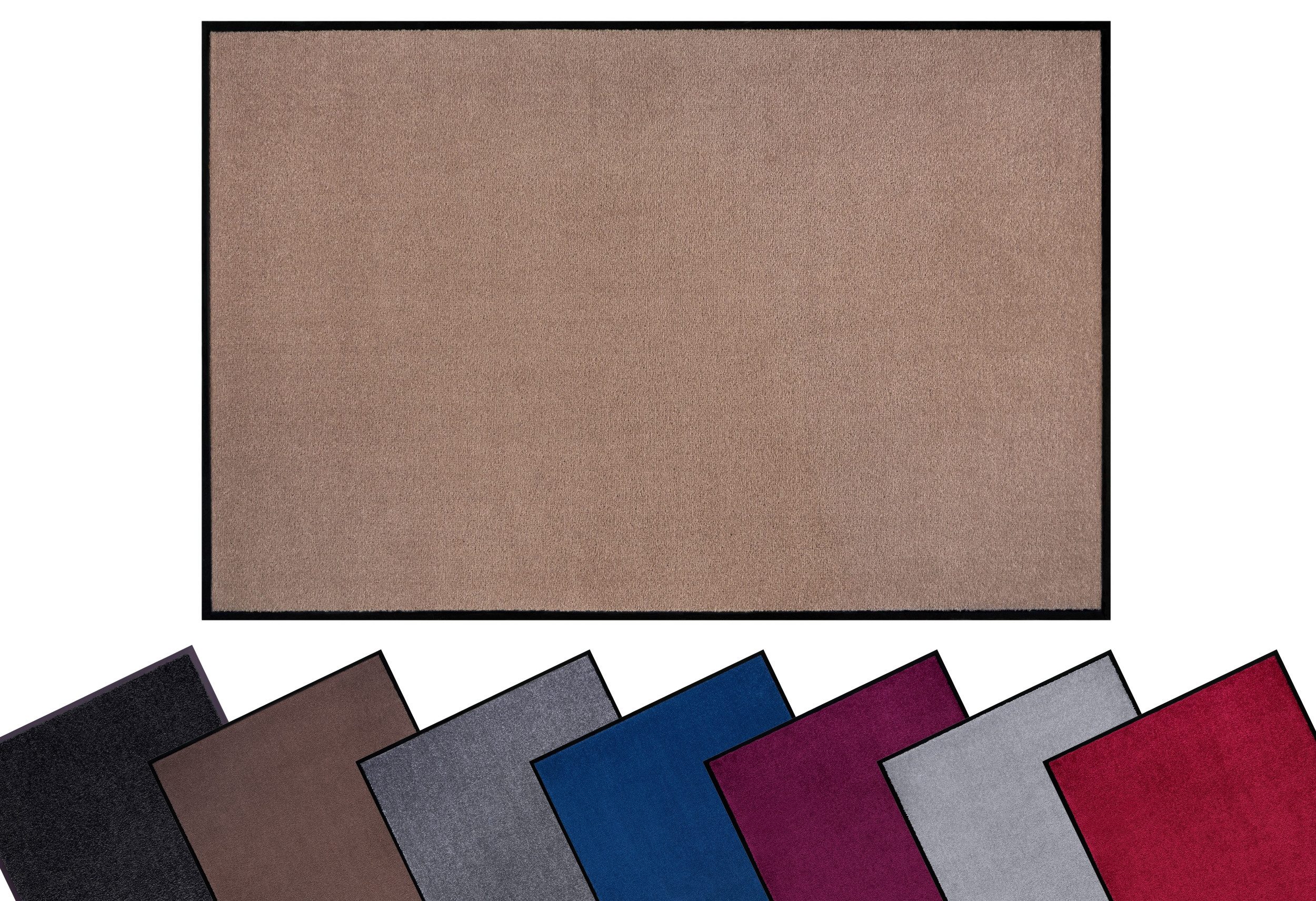 HANSE Home Fußmatte »Triton«, rechteckig, 7 mm Höhe, Schmutzfangmatte, Türm günstig online kaufen