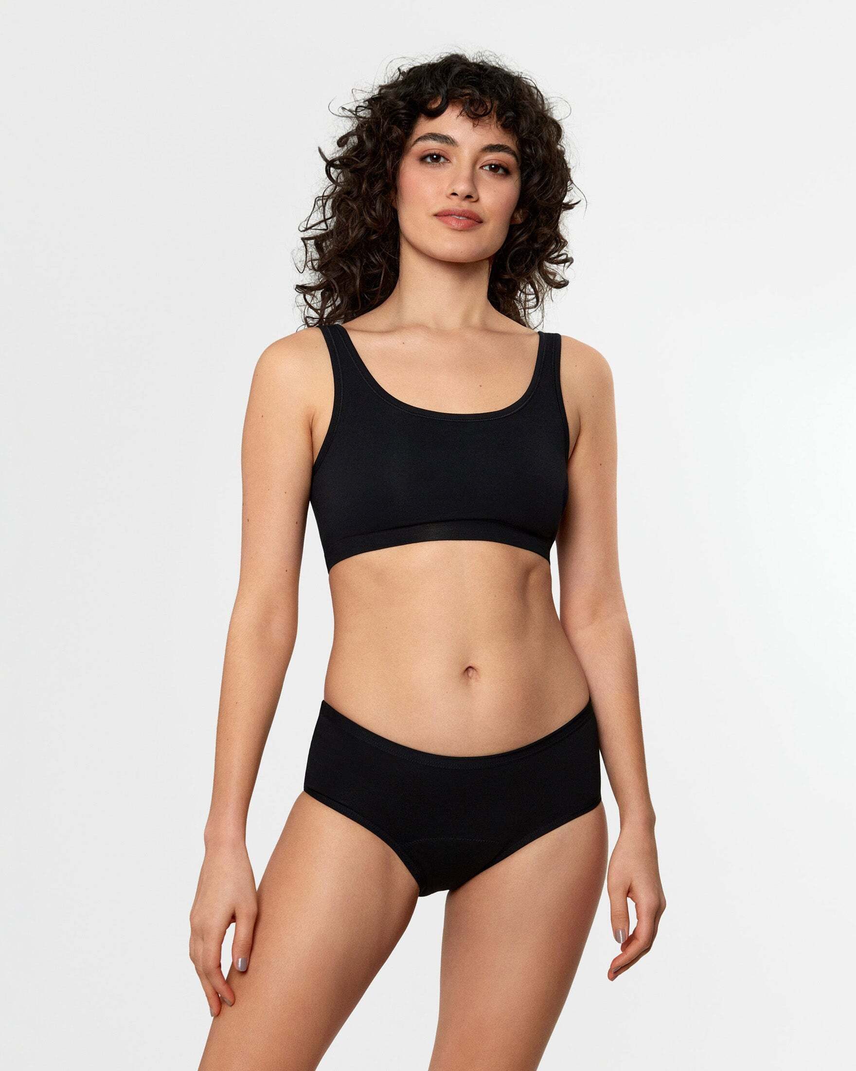 SNOCKS Periodenslip femtis by SNOCKS Period Panty - LENE Hipster (1-St) mit mittlerer Saugkraft