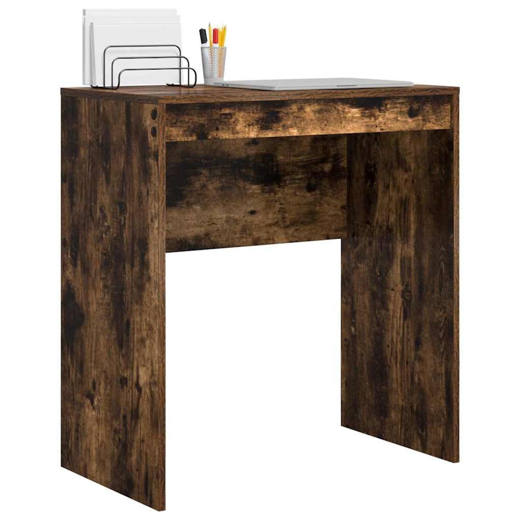 vidaXL Schreibtisch Schreibtisch Geräucherte Eiche 70 x 40 x 76 cm (1-St) günstig online kaufen