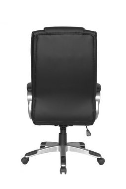 Homexperts Bürostuhl Daryl, Kunstleder Schwarz, B72.5xH125xT64cm