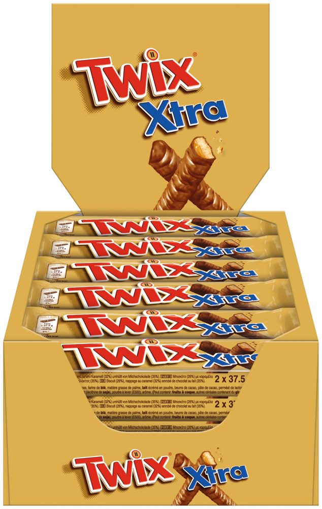 Twix Süßigkeit TWIX Xtra Doppelriegel 4x30x75g