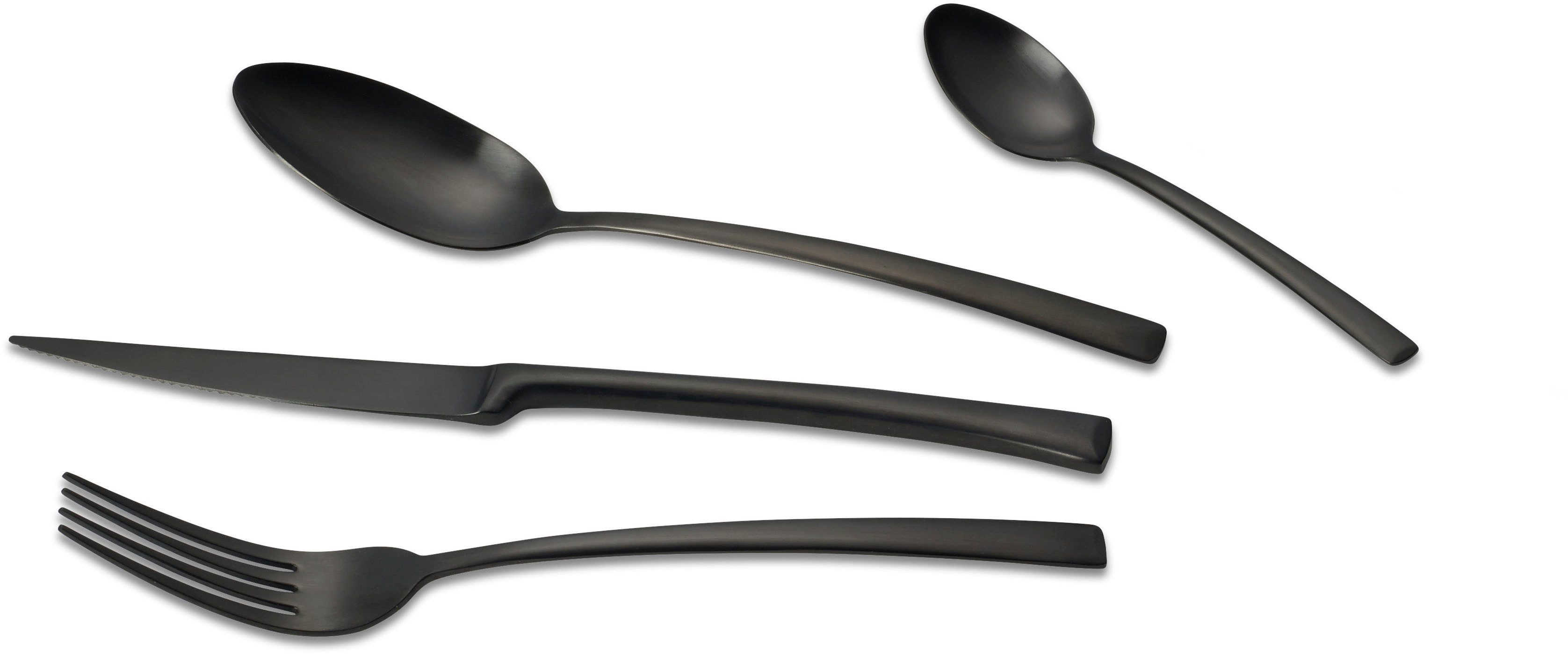 ECHTWERK Besteck-Set Tafelbesteck "Avelino", 16tlg (16-tlg), 4 Personen, Edelstahl 18/10, PVD-Beschichtung