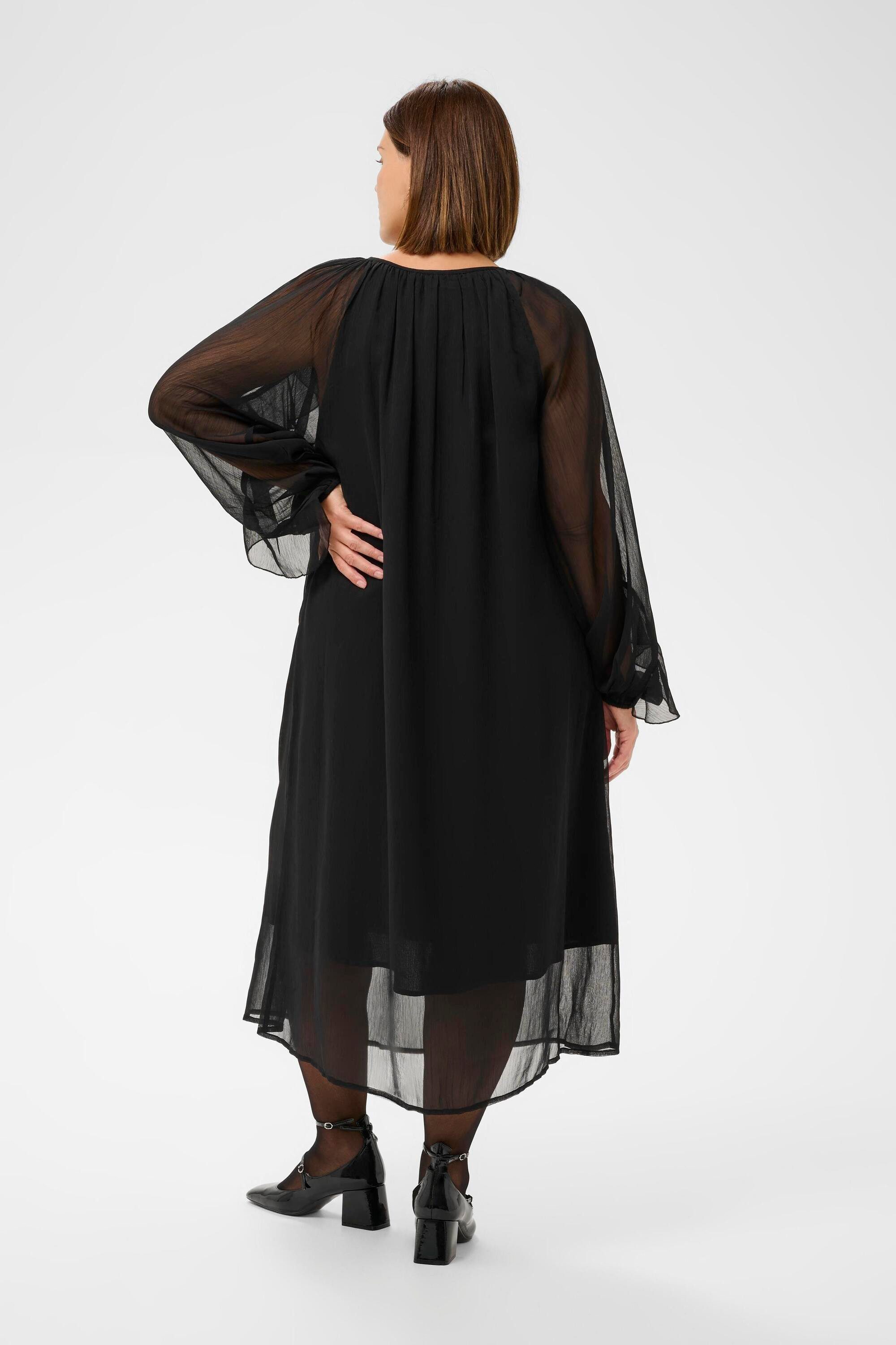 KAFFE Curve Blusenkleid Kleid KCmilanna Große Größen