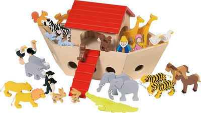 goki Spielzeug-Schiff Arche Noah mit Tieren, (32-tlg)