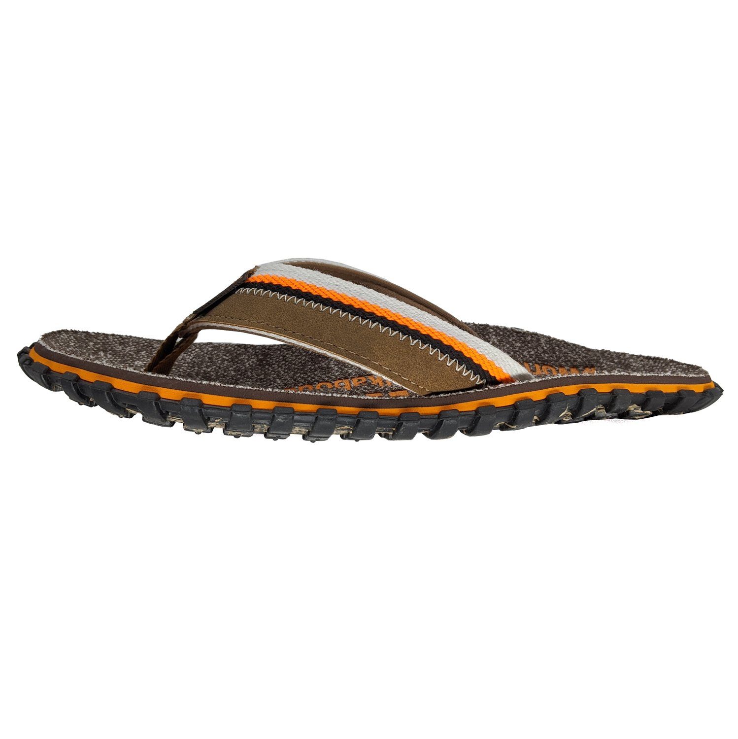 Gumbies Cairns in Orange T-Strap-Zehentrenner aus recycelten Materialien »in farbenfrohen Designs«