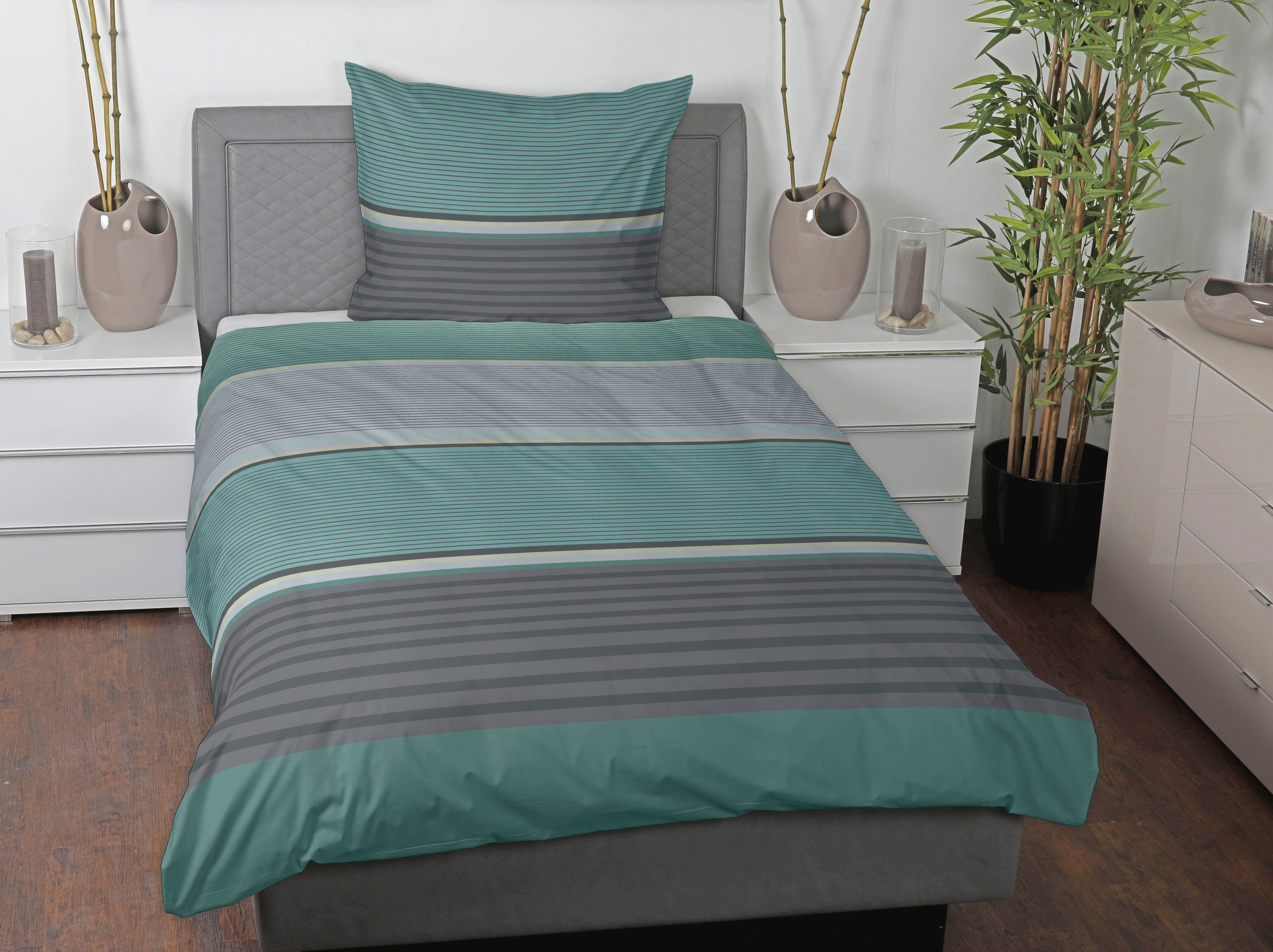 CASATEX Bettwäsche Orsa, Satin, 2 teilig, günstig online kaufen