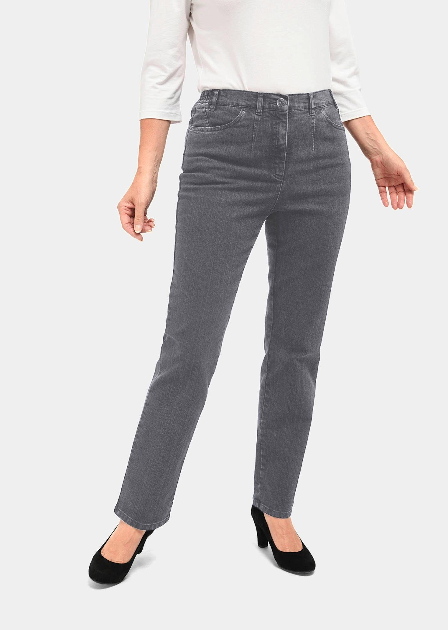 Bequeme Jeans Schlichte Jeanshose ANNA