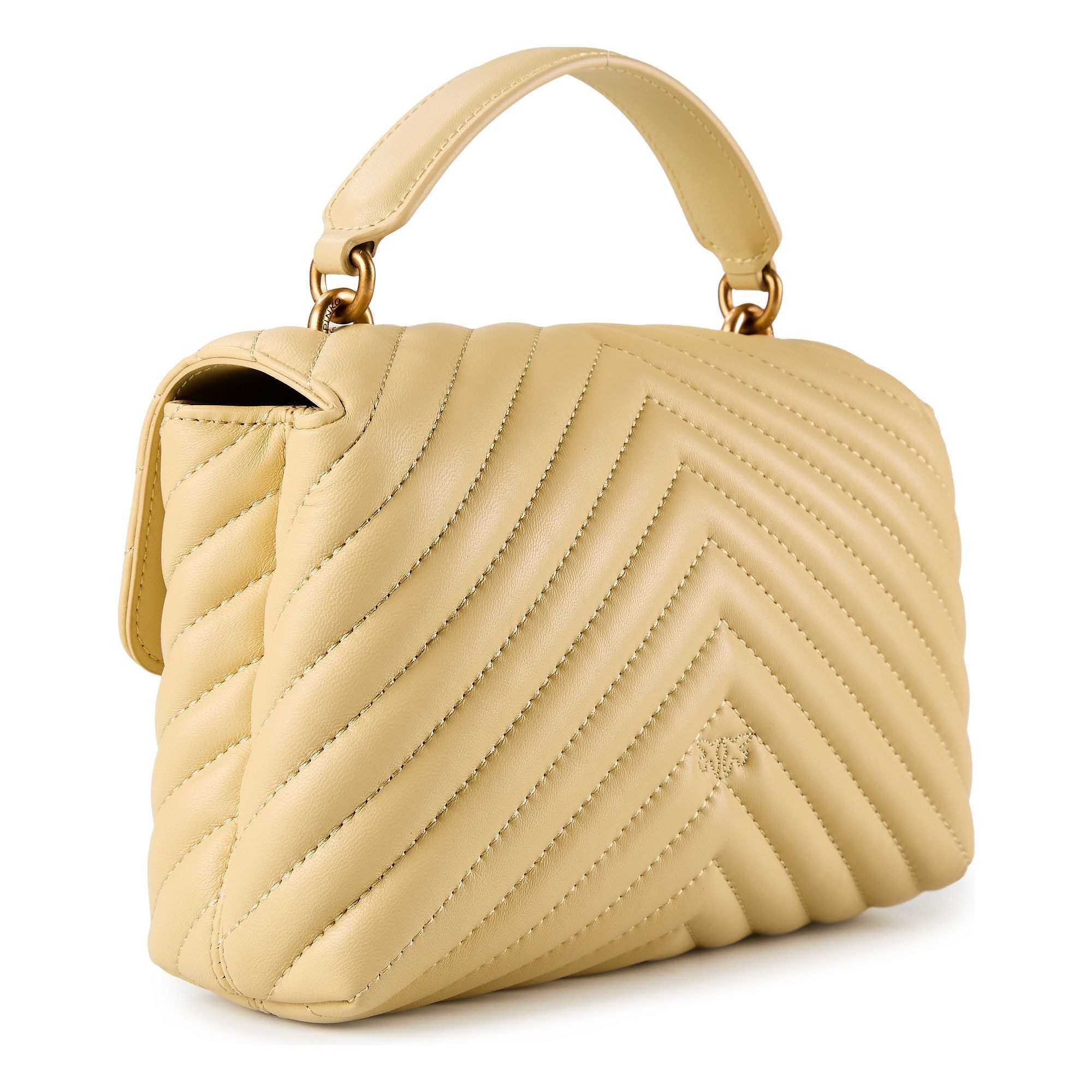 PINKO Henkeltasche Love Lady, Leder