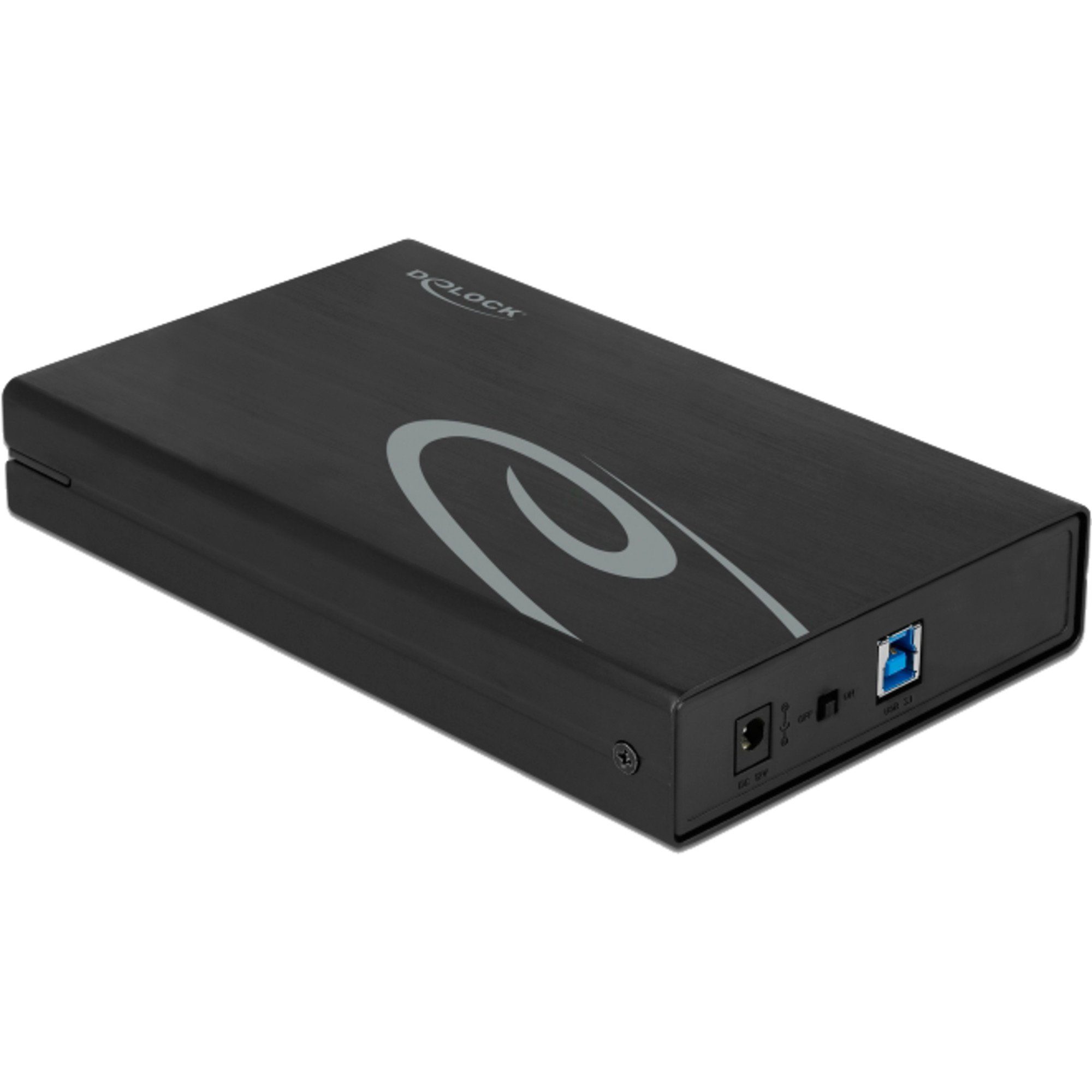 Delock PC-Gehäuse Externes Gehäuse für 3.5″ SATA HDD mit SuperSpeed USB (USB 3.2 Gen 1)