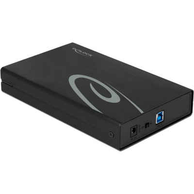 Delock PC-Gehäuse Externes Gehäuse für 3.5″ SATA HDD mit SuperSpeed USB (USB 3.2 Gen 1)