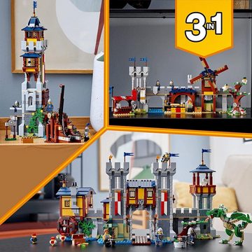LEGO® Spielbausteine Creator 31120 Mittelalterliche Burg, (1426 St)
