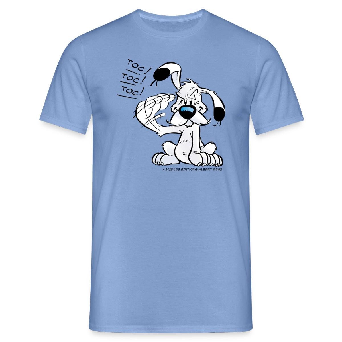 Spreadshirt Asterix & Obelix Idefix Klopft Toc Toc Toc Männer T-Shirt (1-tlg)