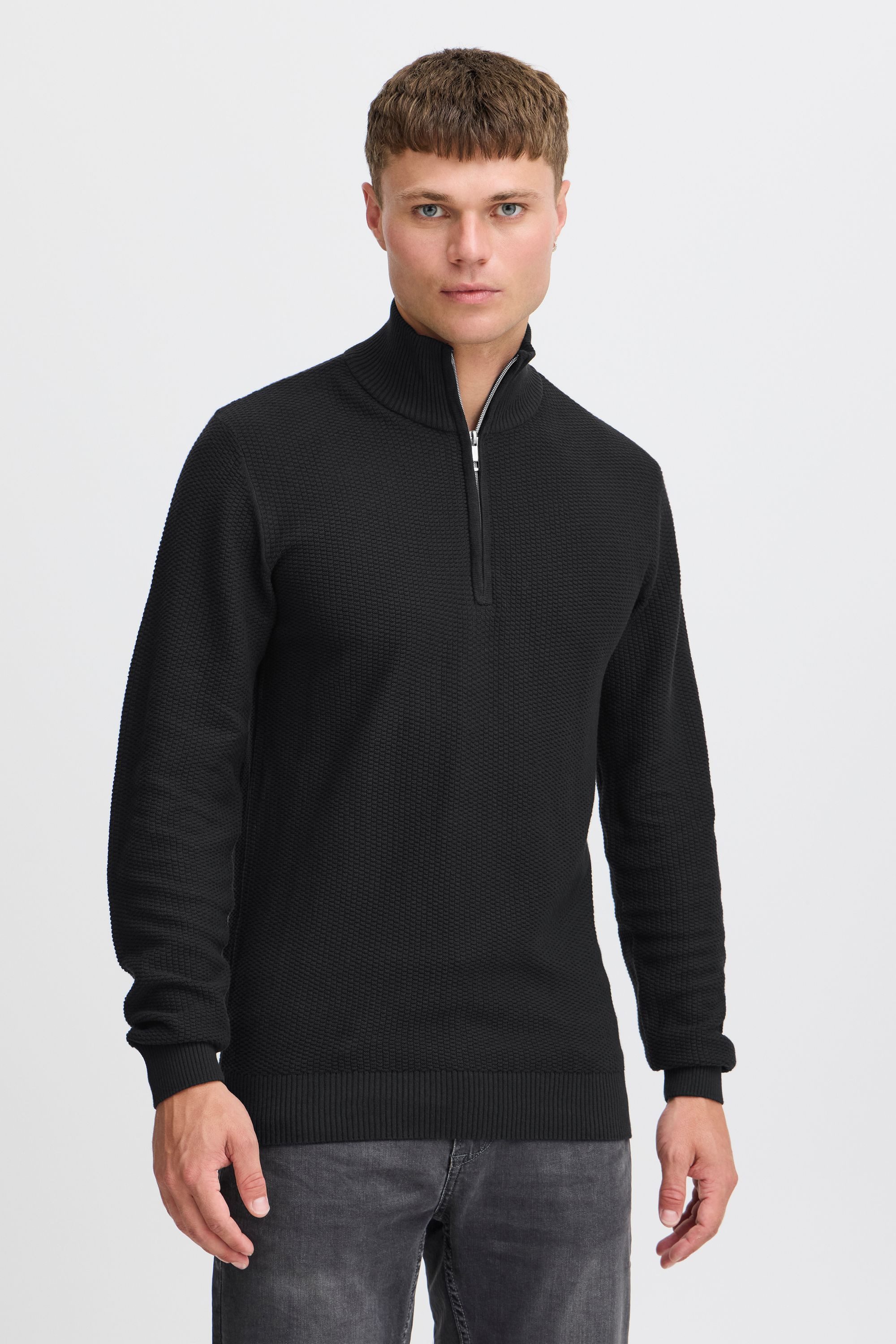 Blend Troyer BHMGOMAZA Stilvoller Troyer mit Reißverschluss günstig online kaufen