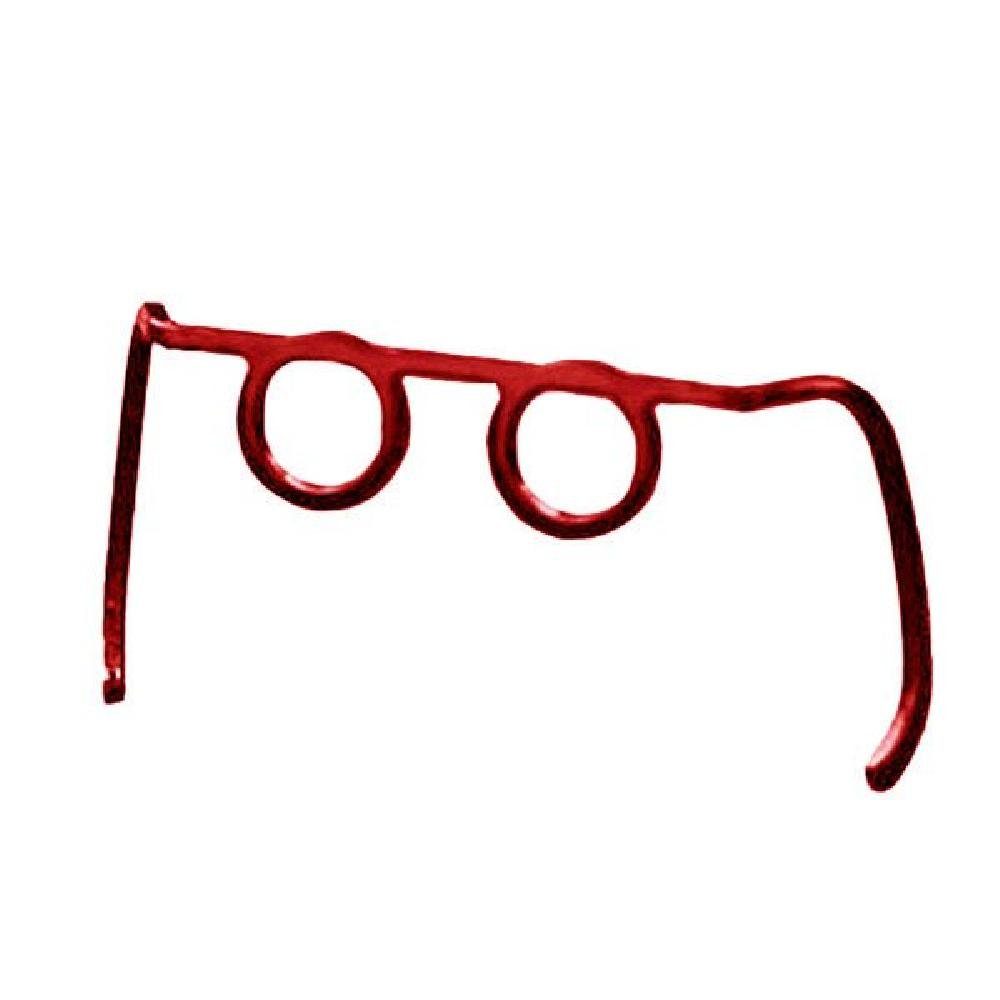 Kjær Bak Skulptur Brille für den Kay Bojesen Affen Rot