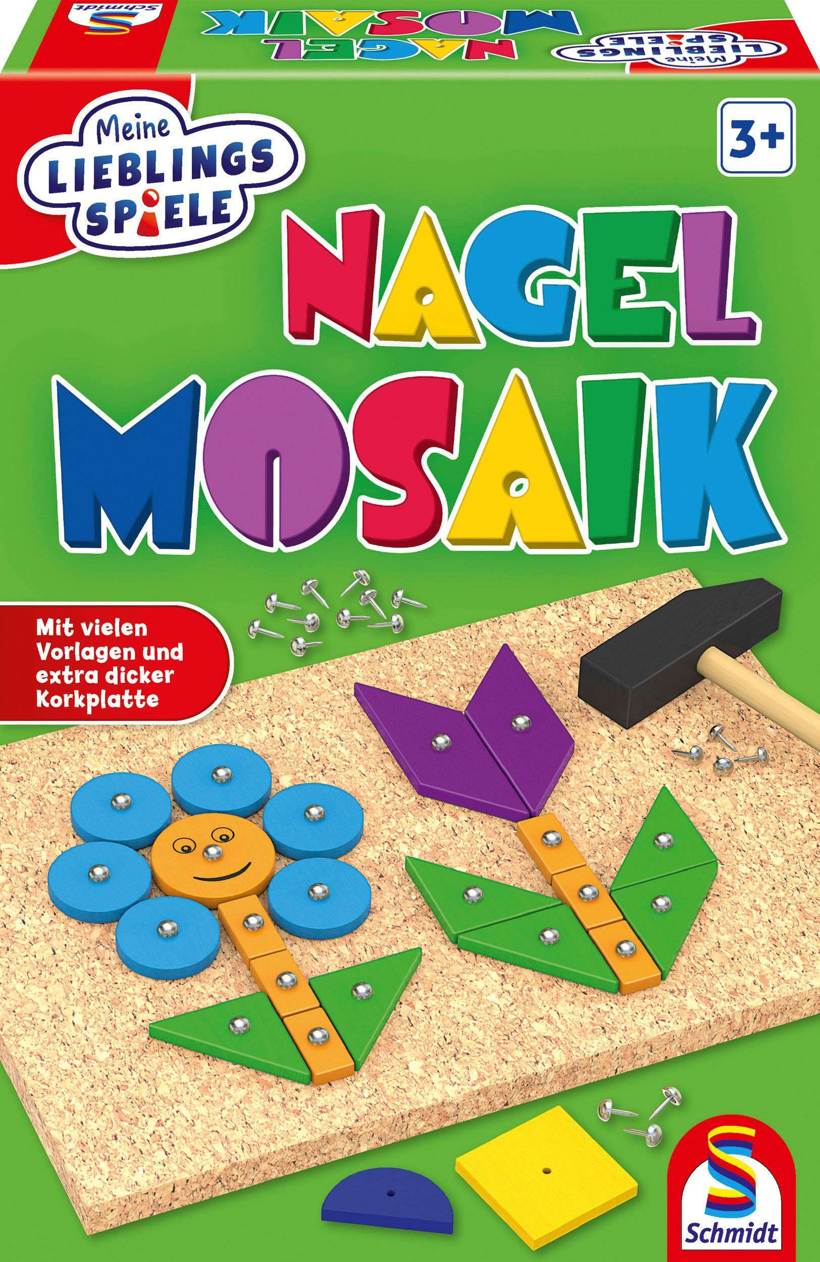 Meine Lieblingsspiele, Nagelmosaik Spiele Schmidt Spiel,