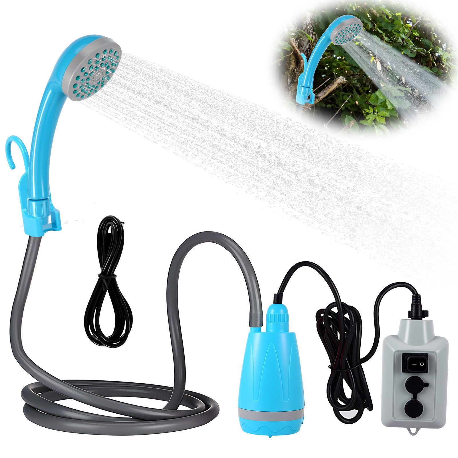 BlingBin Gartendusche 2200mAh Akku Campingdusche, Camping günstig online kaufen