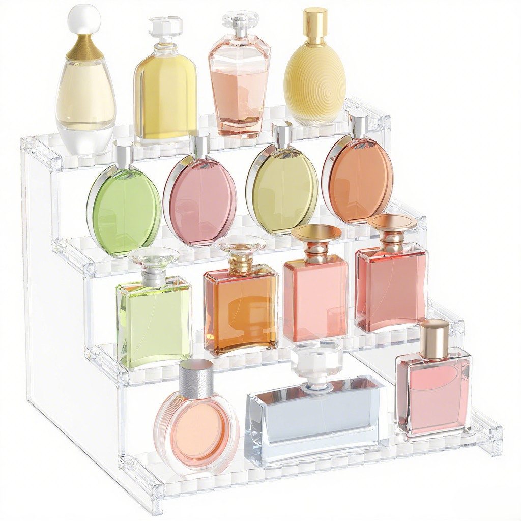 Lifewit Ablageregal 4-stufiger Parfümständer mit Gitter, Parfüm Organizer A günstig online kaufen