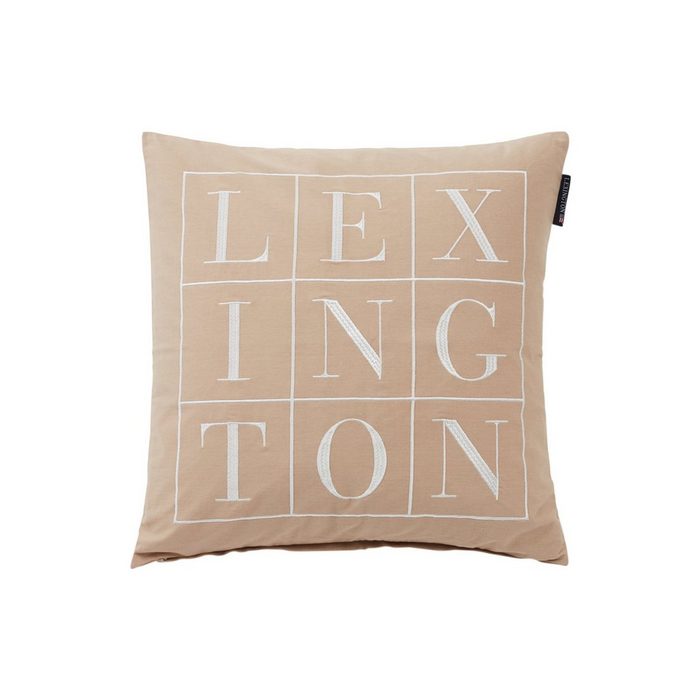 Kissenhülle Logo Cotton Twill Lexington