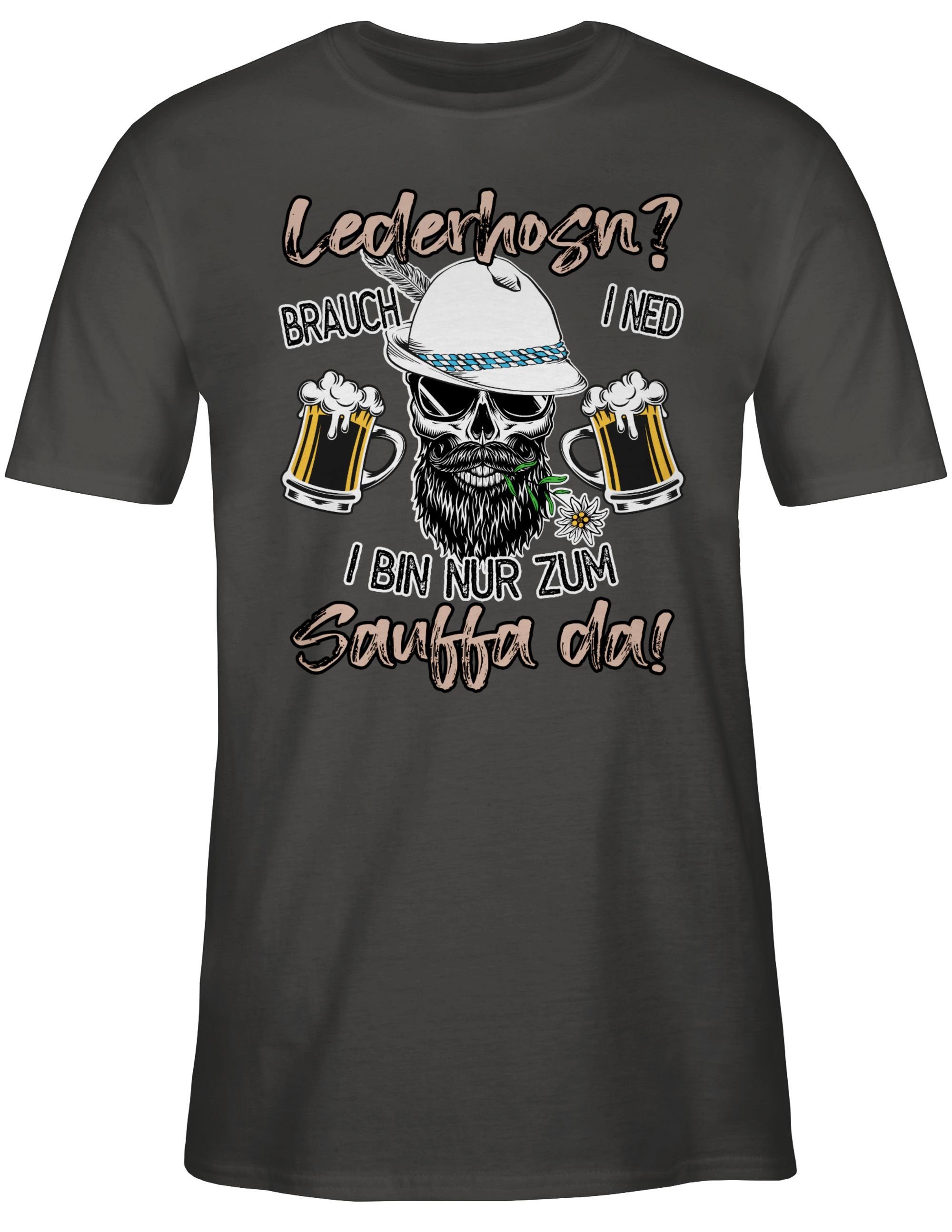 Shirtracer T-Shirt Lederhose Spruch Lausbua Bayrisch günstig online kaufen