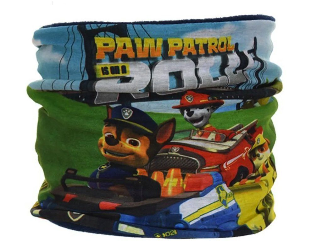 PAW PATROL Fleeceschal Paw Patrol Schal Schlauchschal Loop is on a Roll Fleece