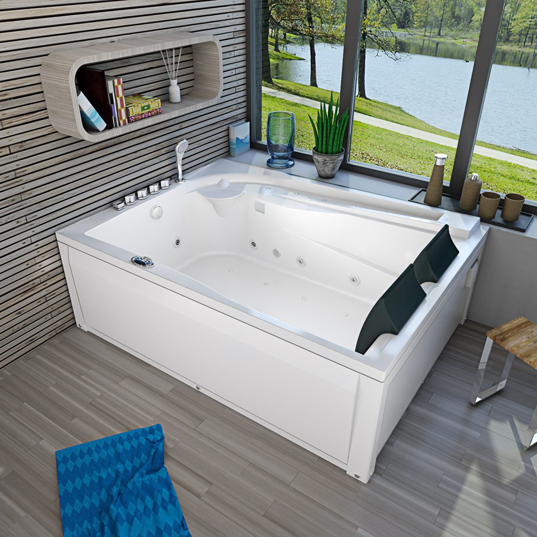 AcquaVapore WhirlpoolBadewanne Whirlpool Pool Badewanne Wanne W12HA