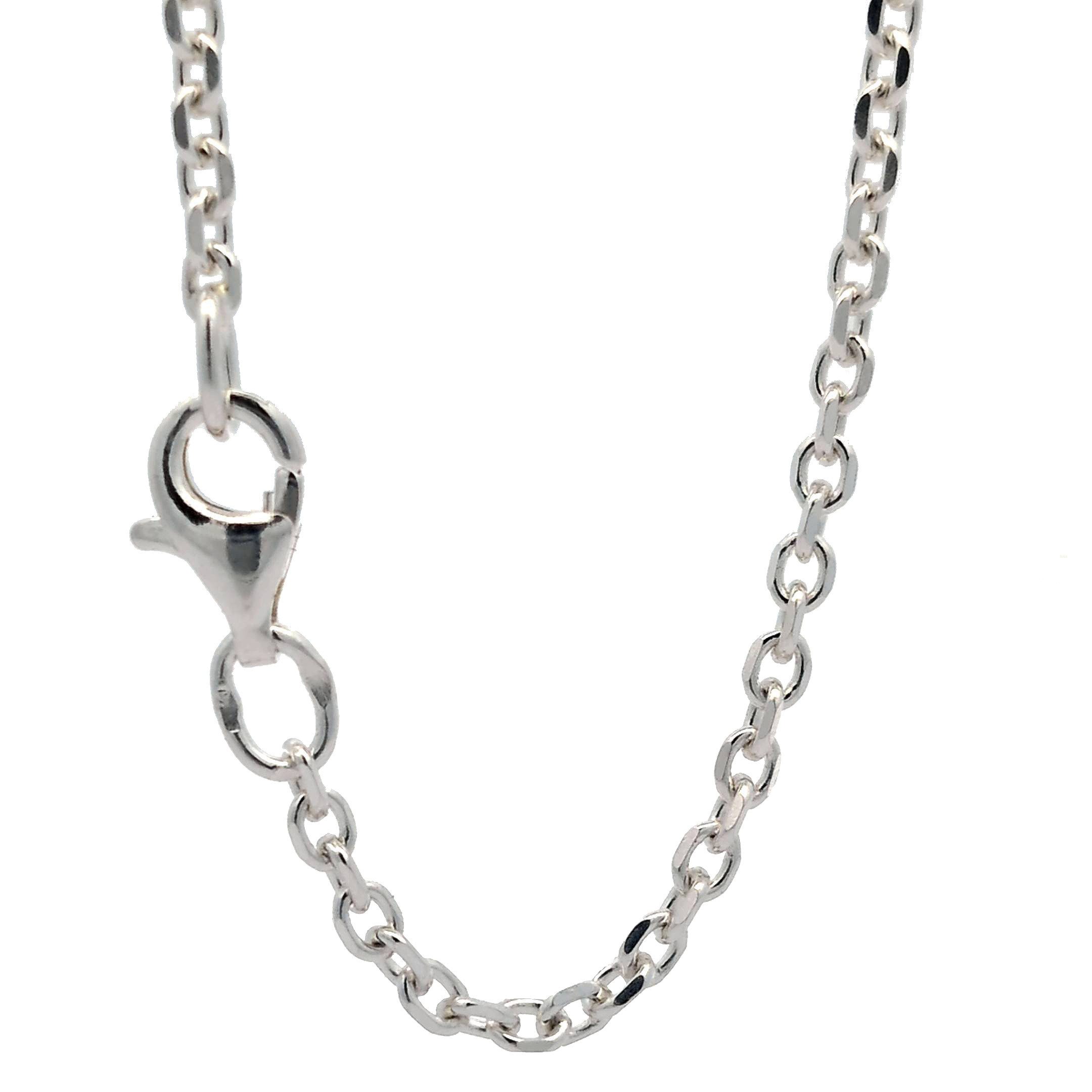 HOPLO Silberkette Ankerkette diamantiert Länge 40cm günstig online kaufen