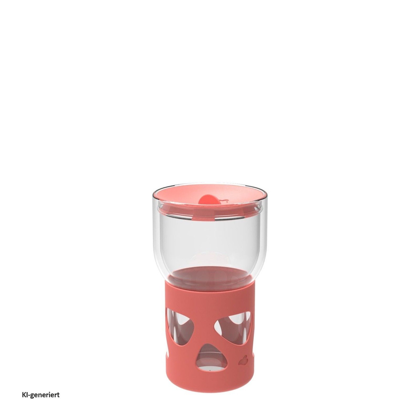 LEONARDO Coffee-to-go-Becher To go Becher orange aus der Serie in Giro, Glas