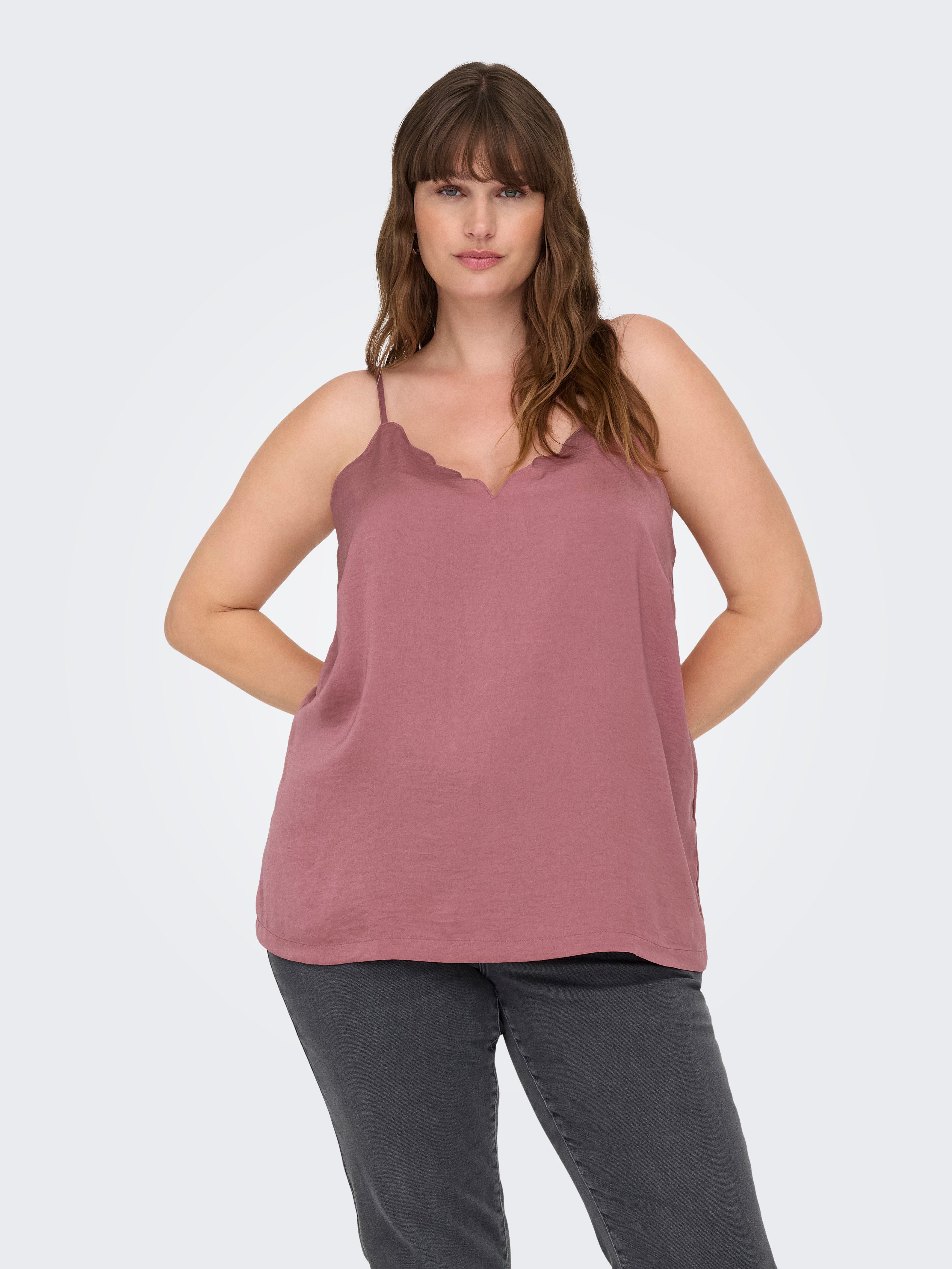 ONLY CARMAKOMA Trägertop CARDEBBIE SINGLET WVN NOOS