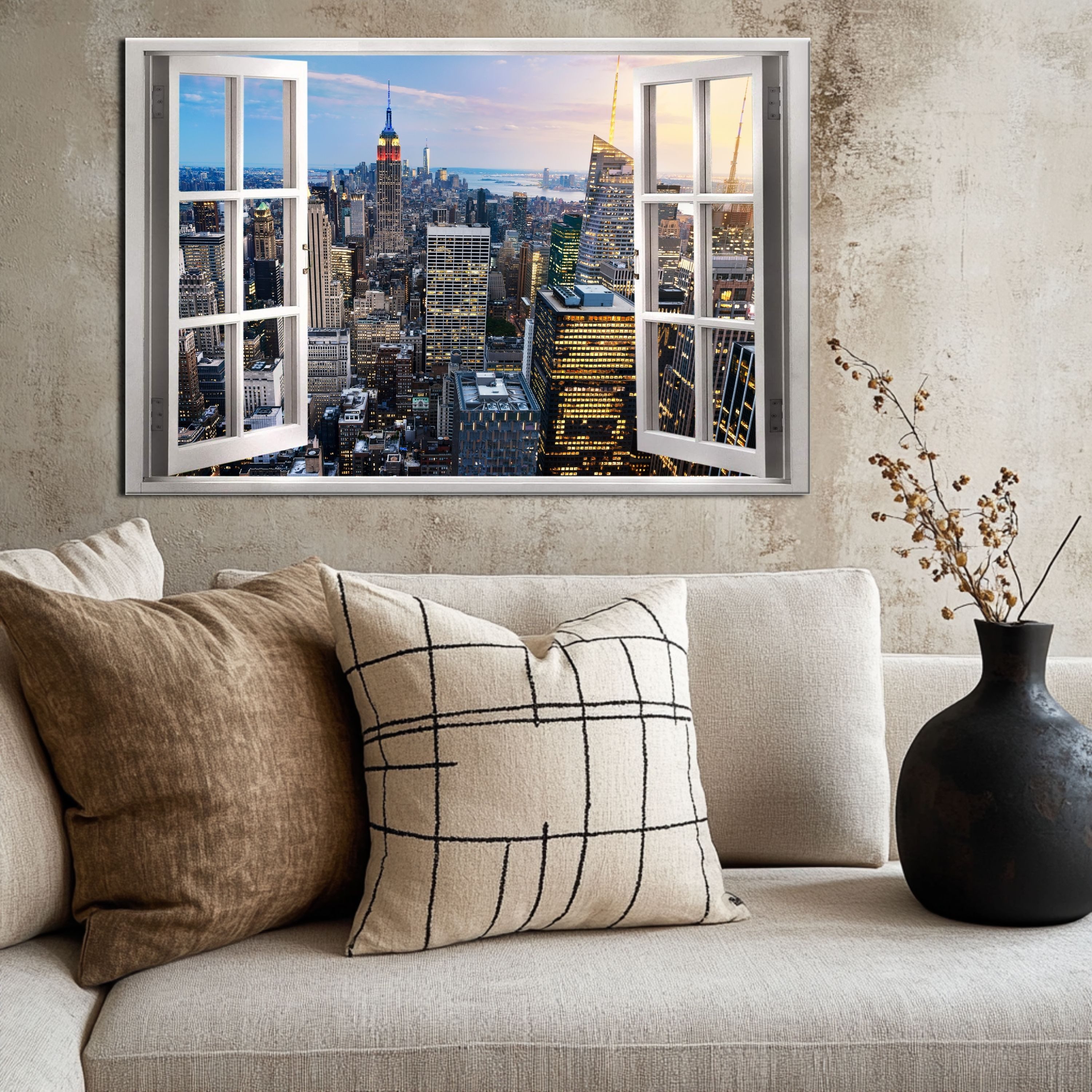 DARO Design Leinwandbild Modern Abstrakt Wandbilder günstig online kaufen