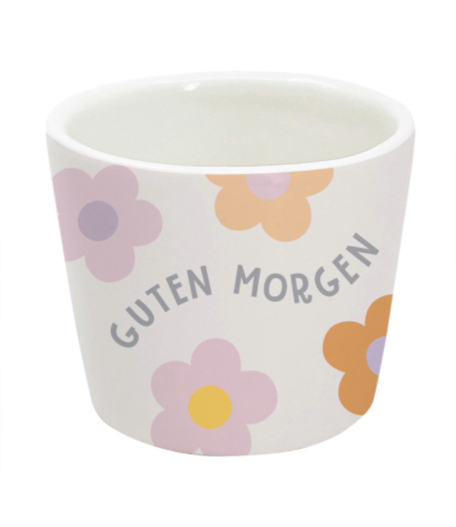 Grafik Werkstatt Подставки для яиц aus Porzellan, Guten Morgen ⌀ 5 cm, H 4 cm, (1-tlg), Porzellan