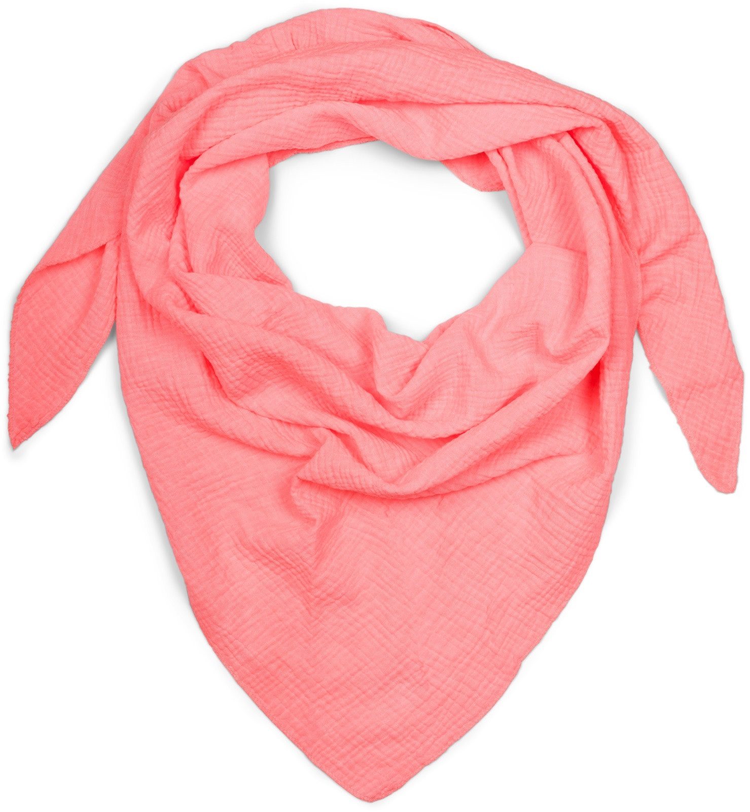 styleBREAKER Dreieckstuch Musselin Dreiecktuch Einfarbig, (1-St) günstig online kaufen