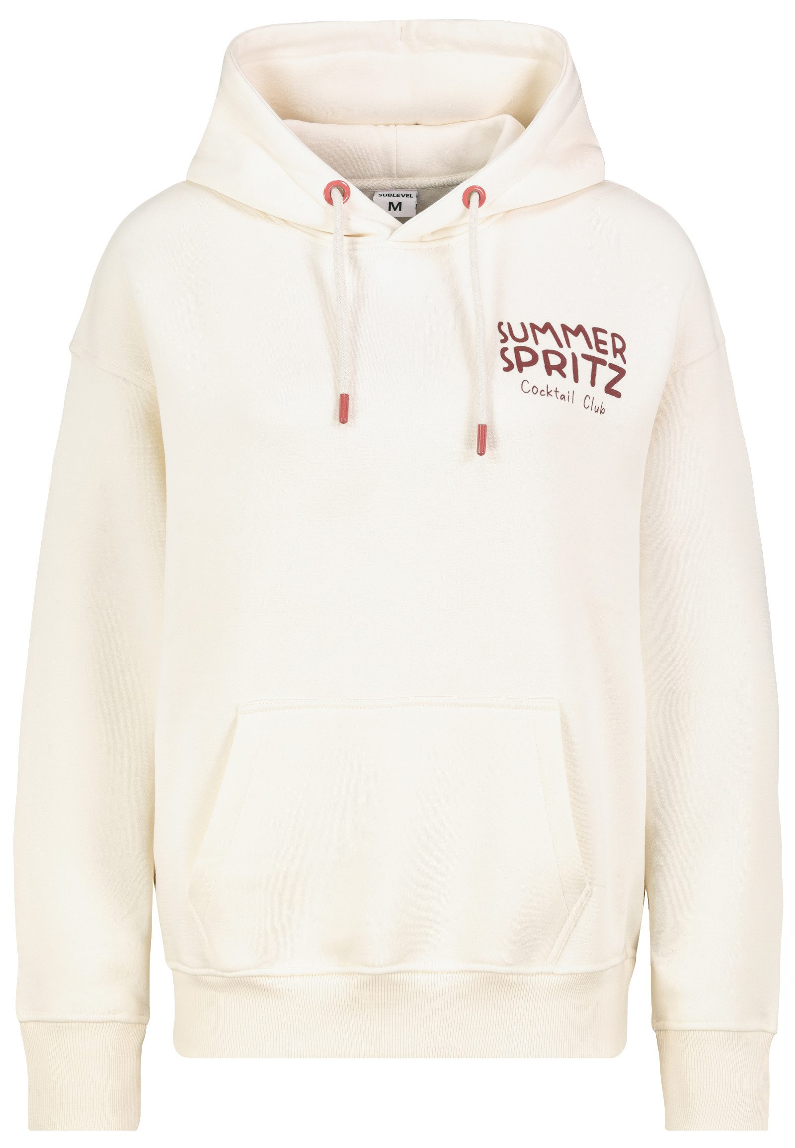 SUBLEVEL Hoodie mit Margarita O'Clock Aufdruck, günstig online kaufen