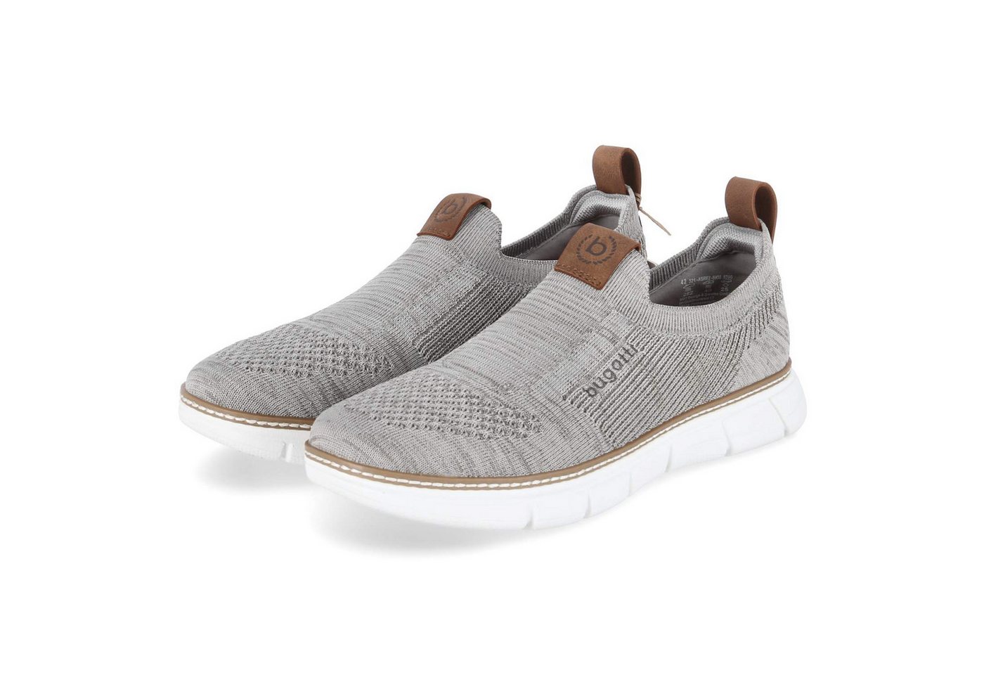 bugatti Bugatti Slipper 321ASR626900-5200 Herren Textil grey Slipper