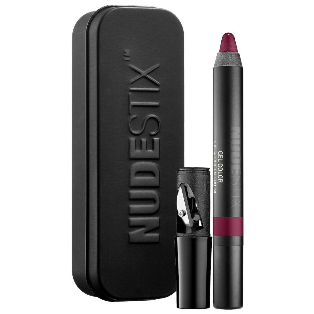 Nudestix Make-up Set Gel Lip + Cheek, Femei, Creion de buze si blush, Wicked, 2.8 g