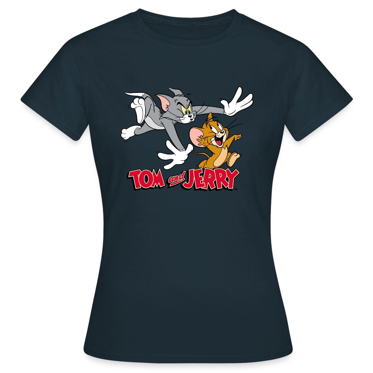 Spreadshirt T-Shirt Tom Und Jerry Verfolgung günstig online kaufen