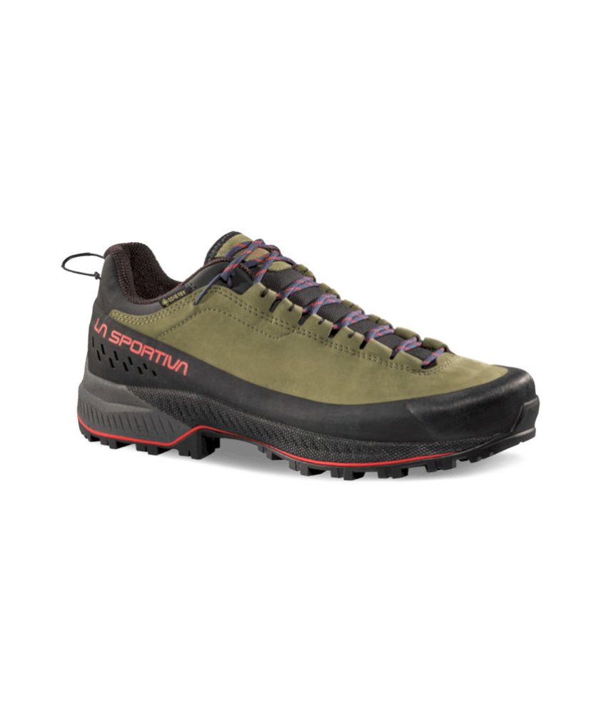 La Sportiva TX5 Evo GTX (Zustieg, Nubukleder, wasserdicht) dunkelgrün Herren Wanderschuh