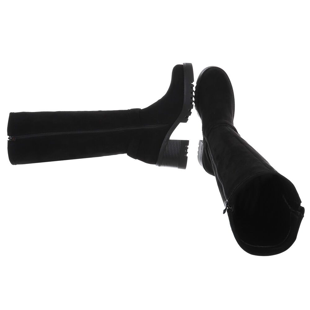 Ital-Design Stylische Damen-Stiefel mit Schnalle und hohem Tragekomfort Sti günstig online kaufen