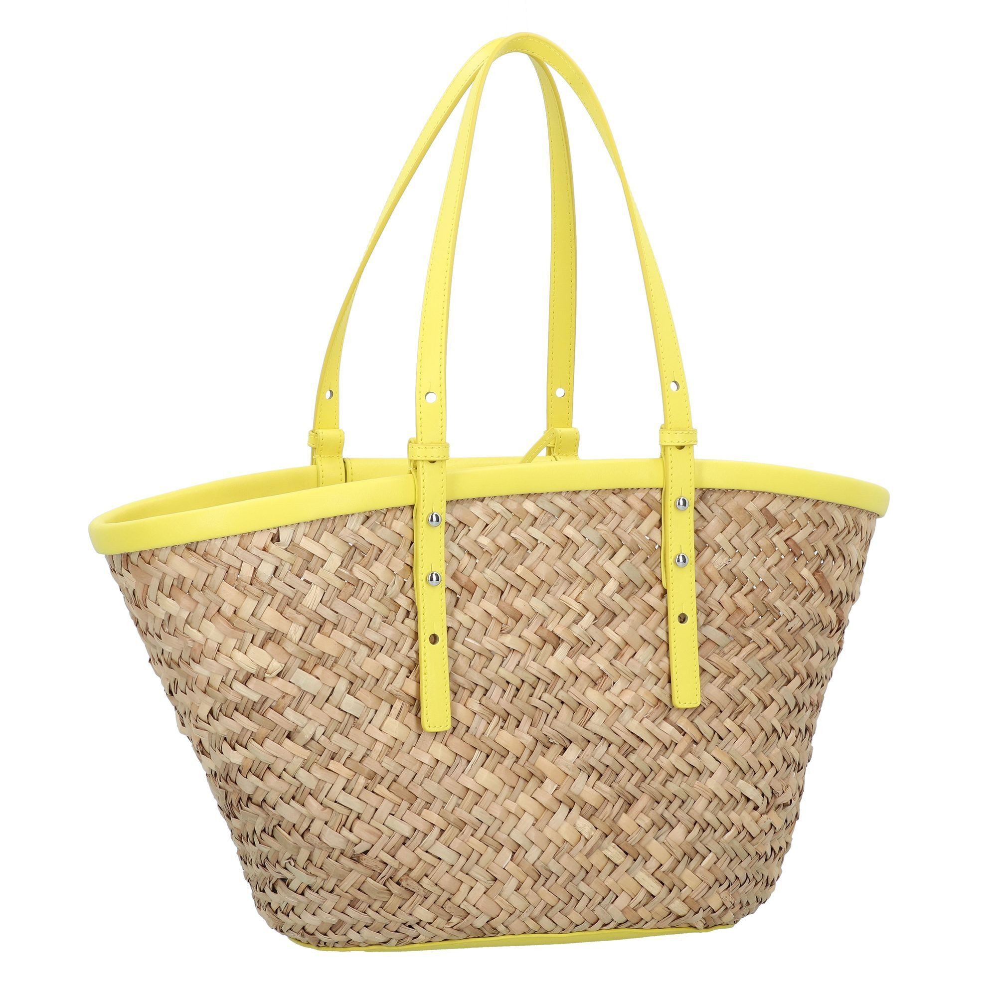 PINKO Shopper Love Summer Holz Verschlussarten Zugband