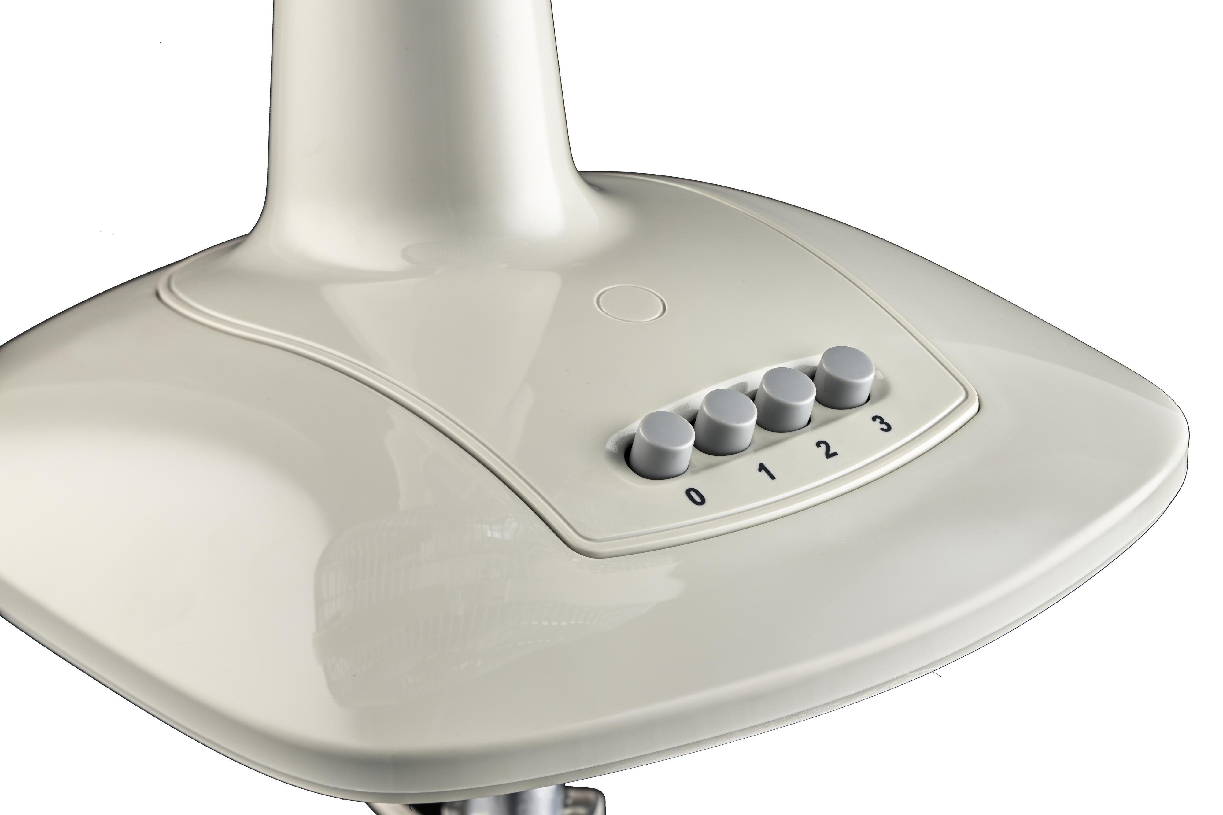 SOLIS OF SWITZERLAND Tischventilator Desk Fan, Typ 746, 45 W, 3 Stufen, Oszillationsfunktion, max. 54 dB