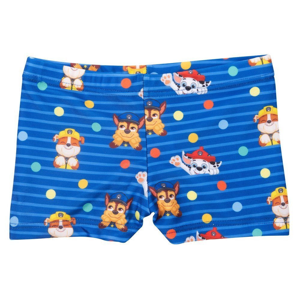 PAW PATROL Badehose Paw Chase Kinder 116 Rubble 98 bis Jungen Patrol Gr. Schwimmhose Marshall