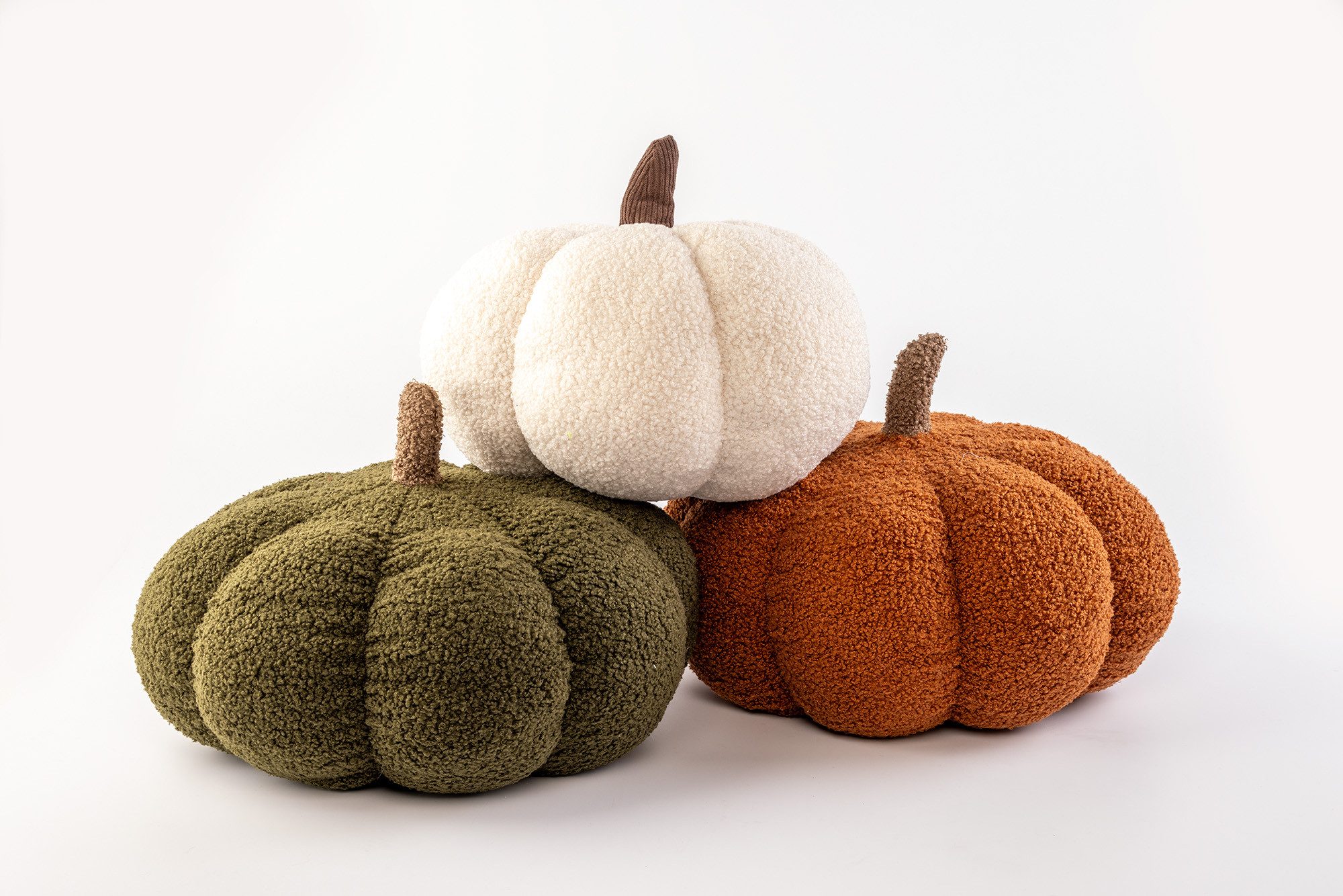 Dutch Decor Dekokissen Textino 'Pumpkin' Ø 30 cm