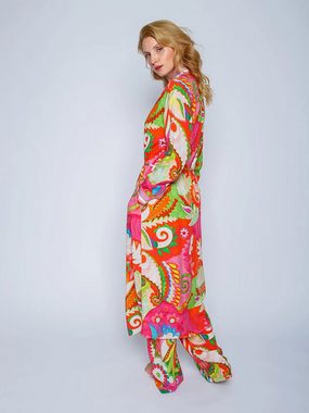 Emily Van Den Bergh Blusenkleid Hemd Multicolour Paisley