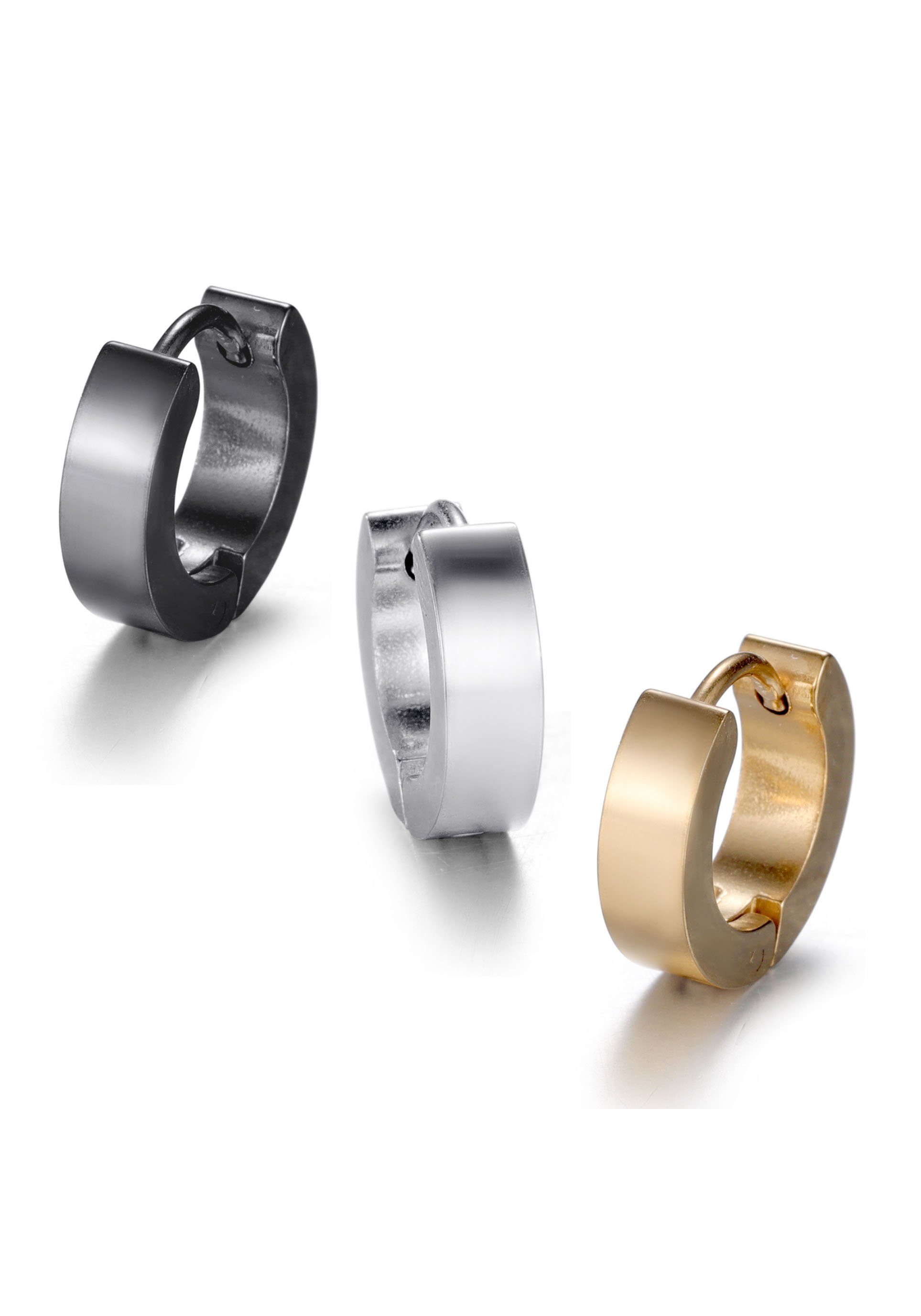 Firetti Серьги-кольца-Set Multipack Schmuck Geschenk Ohrschmuck Серьги-кольцаset (Set, 3-tlg)
