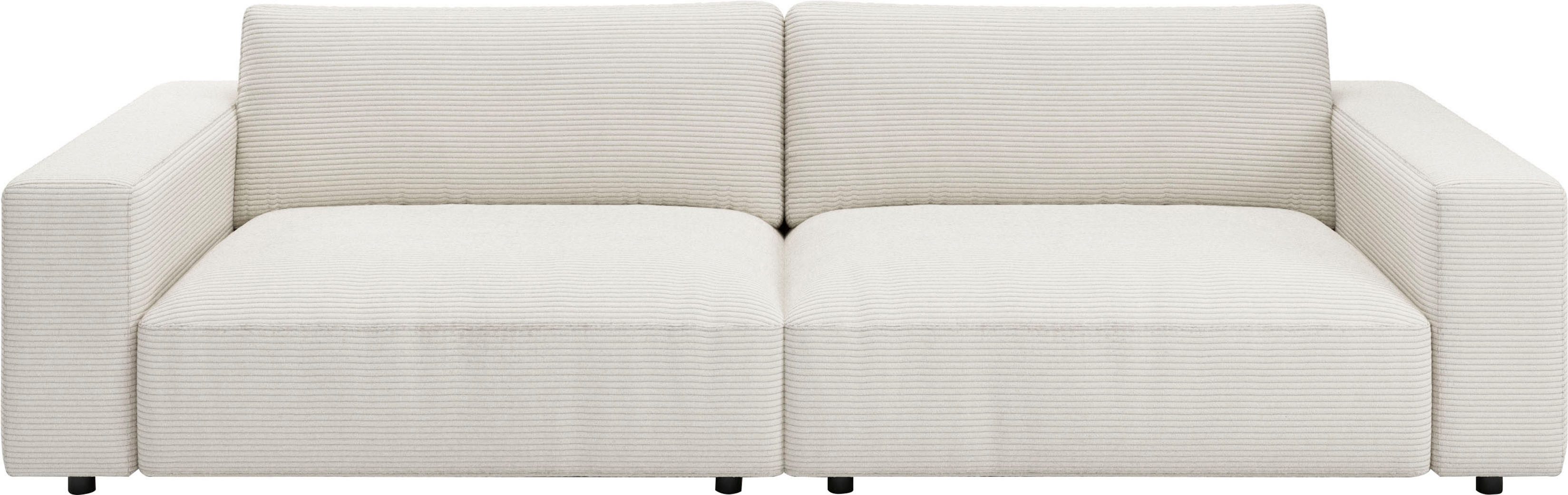 Musterring Big-Sofa MR Lucia, puristischer Luxus von Musterring, Erstklassige Kammerkissen, weiche Polsterung & zeitloser Look