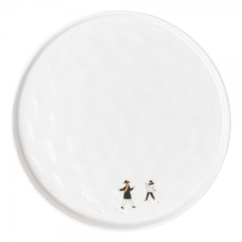Räder Geschirr Design Teller Schneetag Schneeballschlacht (22cm) günstig online kaufen