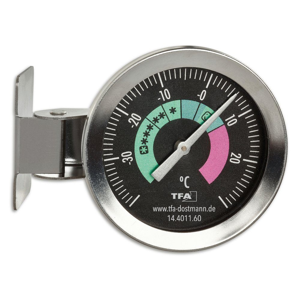 Kühlschrankthermometer Analoges Kühlschrankthermometer TFA 14.4011.60 Gefrierschrankthermometer