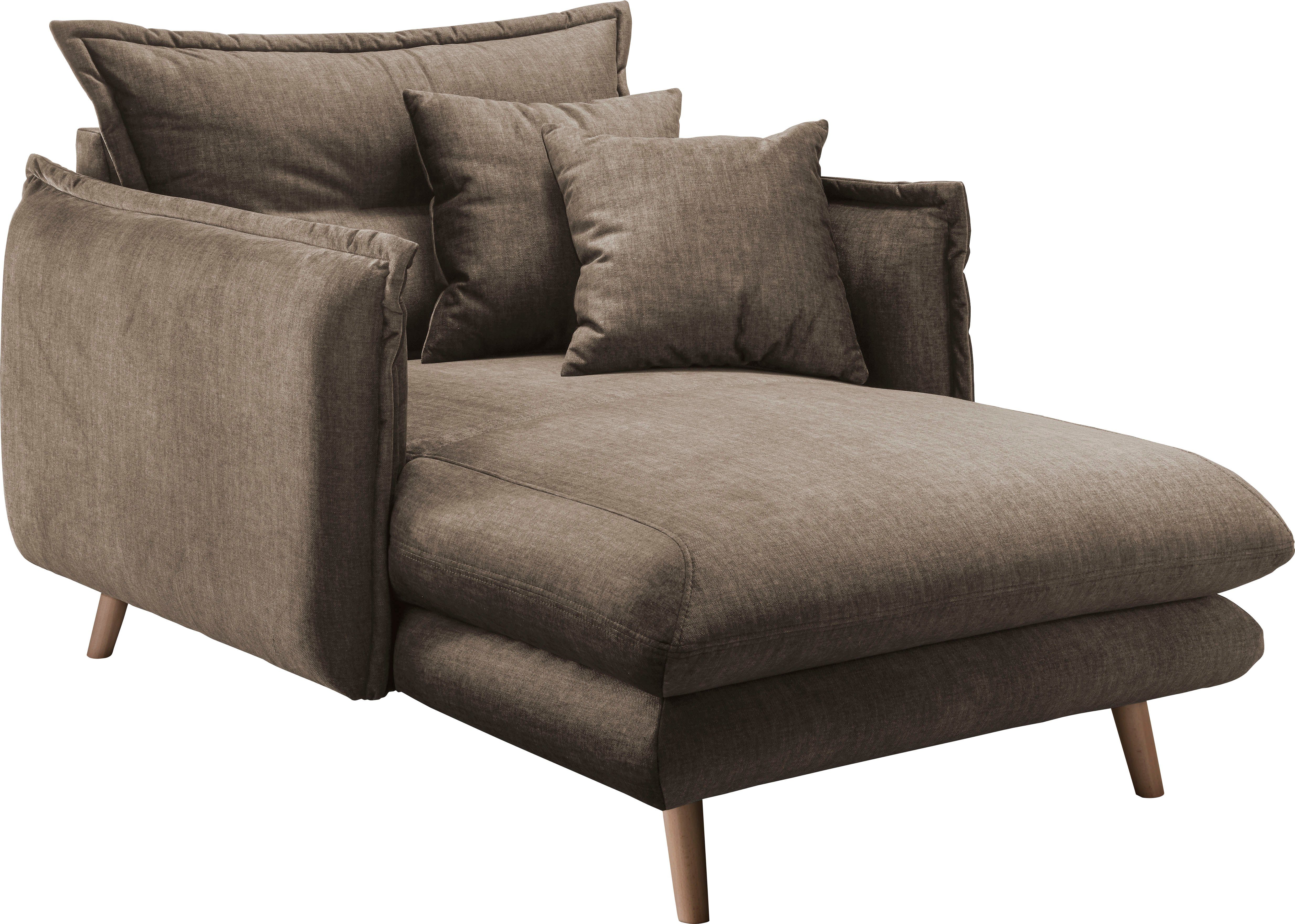 Stk. Loveseat Lazio, INOSIGN Polsterung, Sessel bequemen 2 Zierkissen mit einer moderner